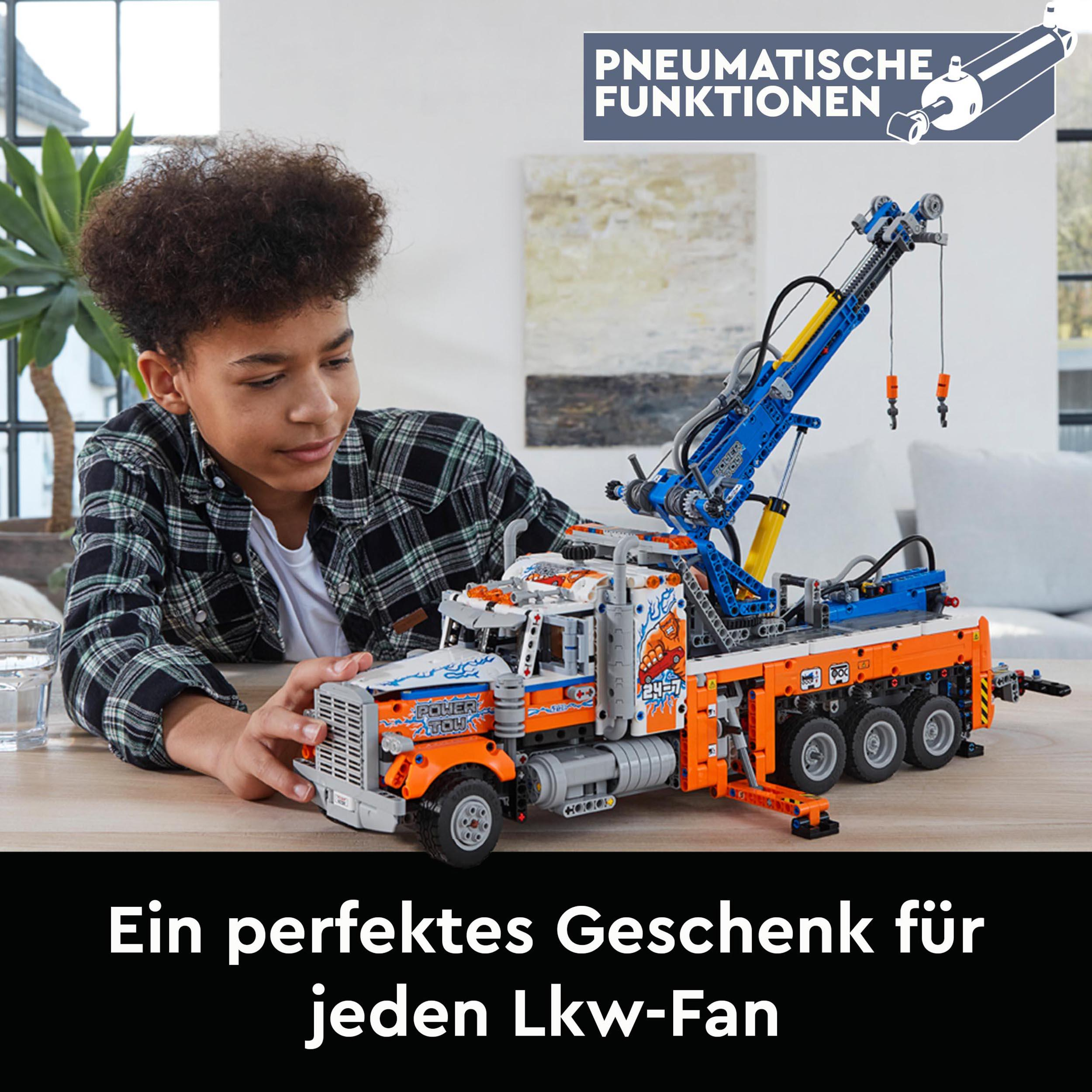LEGO Technic 42128 Schwerlast-Abschleppwagen Bausatz, Mehrfarbig