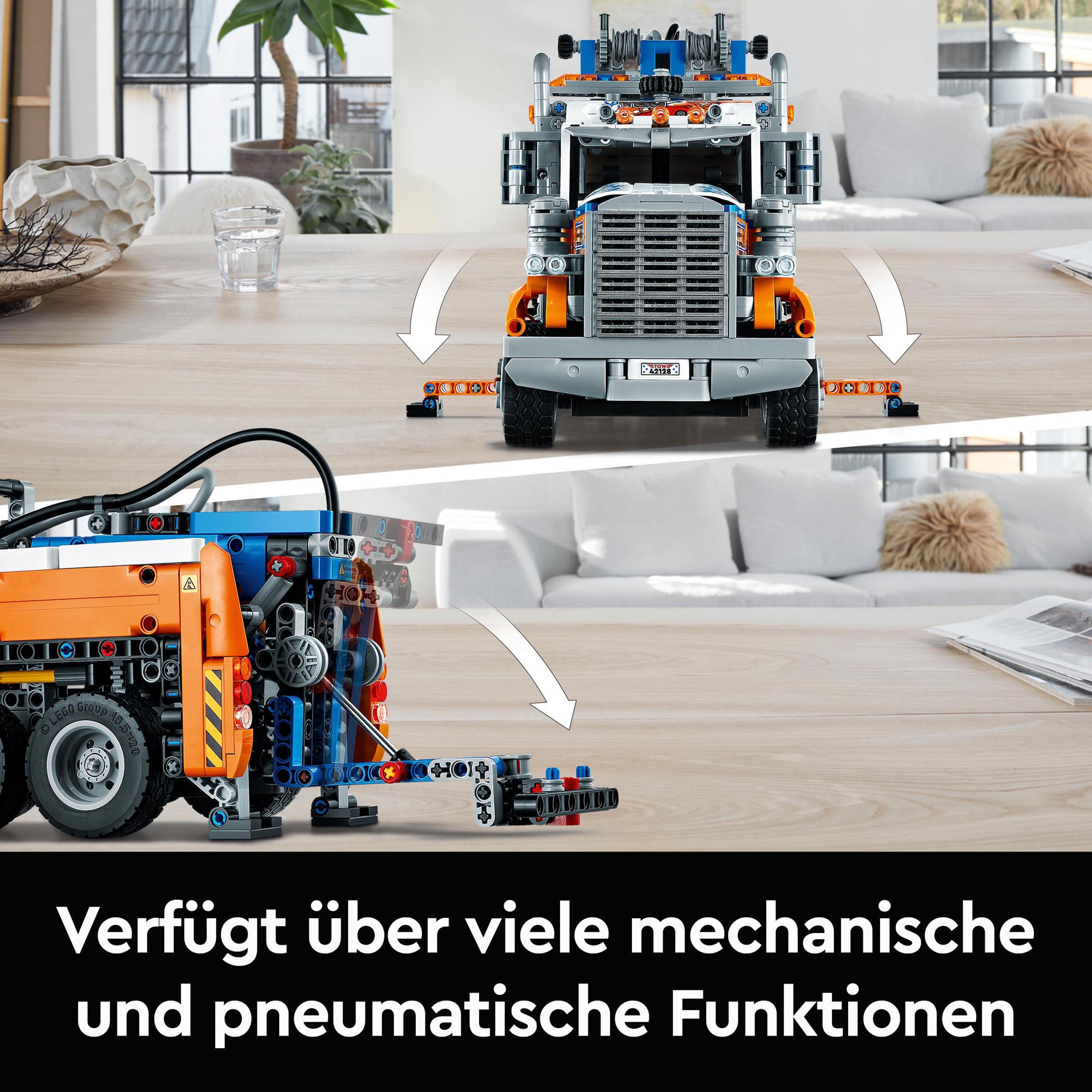 LEGO Technic 42128 Schwerlast-Abschleppwagen Bausatz, Mehrfarbig