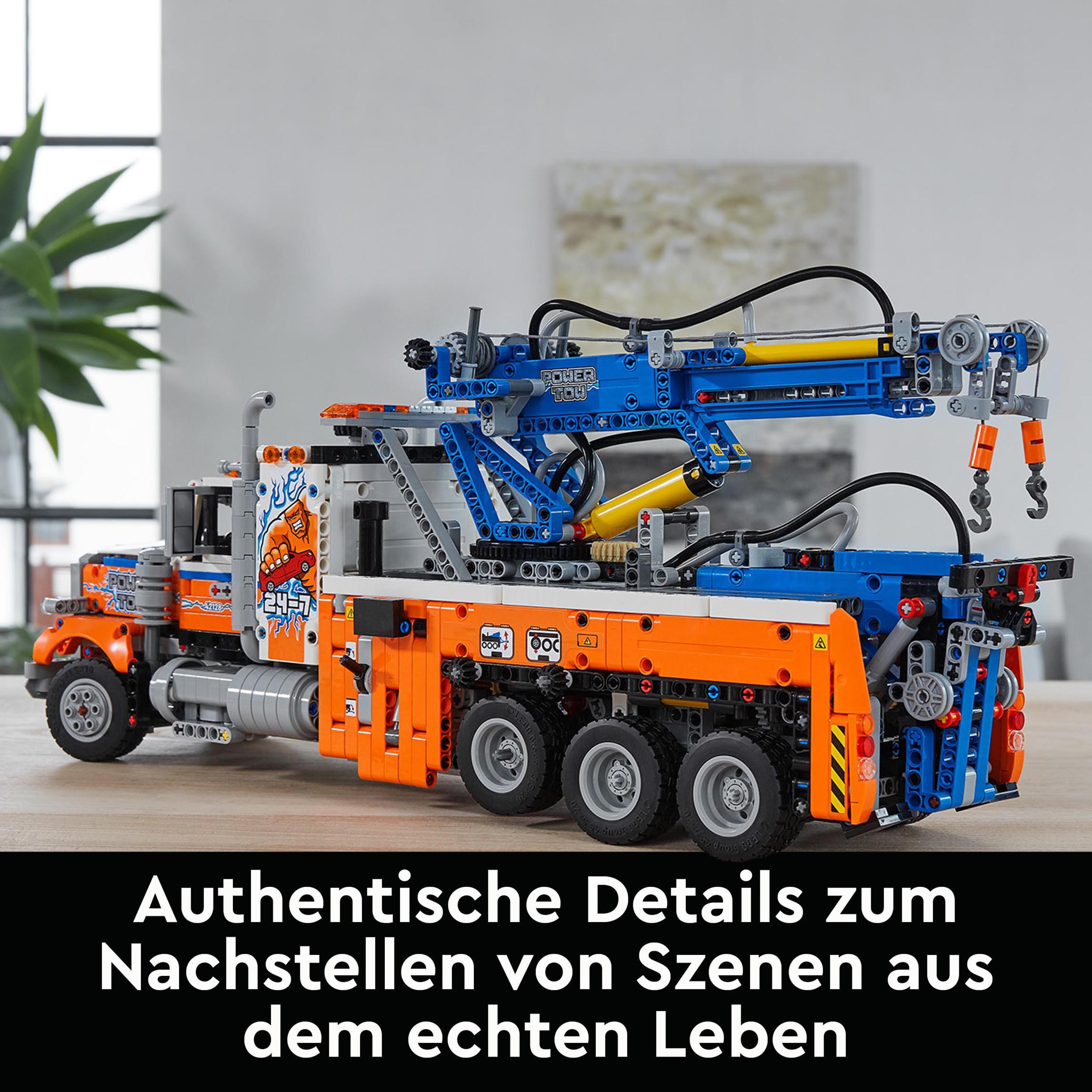 LEGO Technic 42128 Schwerlast-Abschleppwagen Bausatz, Mehrfarbig