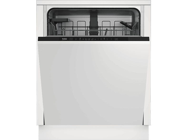 REACONDICIONADO Seminuevo Bueno Lavavajillas integrable - Beko DIN36430, 14 servicios, 6 programas, 59.8 cm, Quick&Shine, Inox