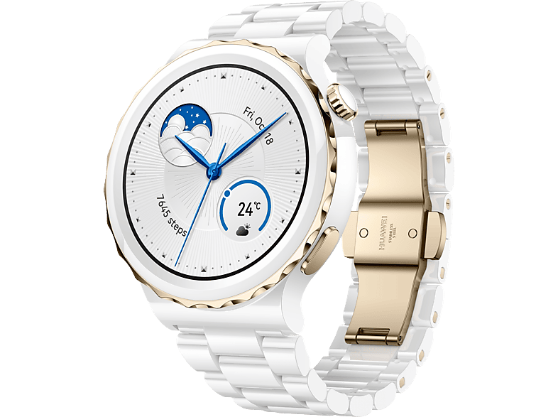 Smartwatch Huawei Watch GT 3 Pro Elegant 43mm, 100 modos de