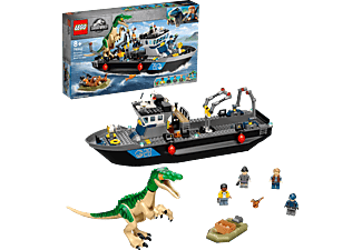 LEGO Jurassic World 76942 Flucht des Baryonyx Bausatz, Mehrfarbig