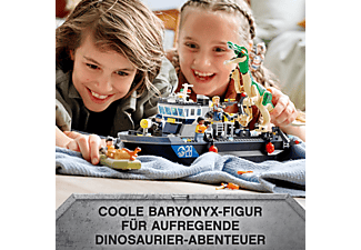 LEGO Jurassic World 76942 Flucht des Baryonyx Bausatz, Mehrfarbig