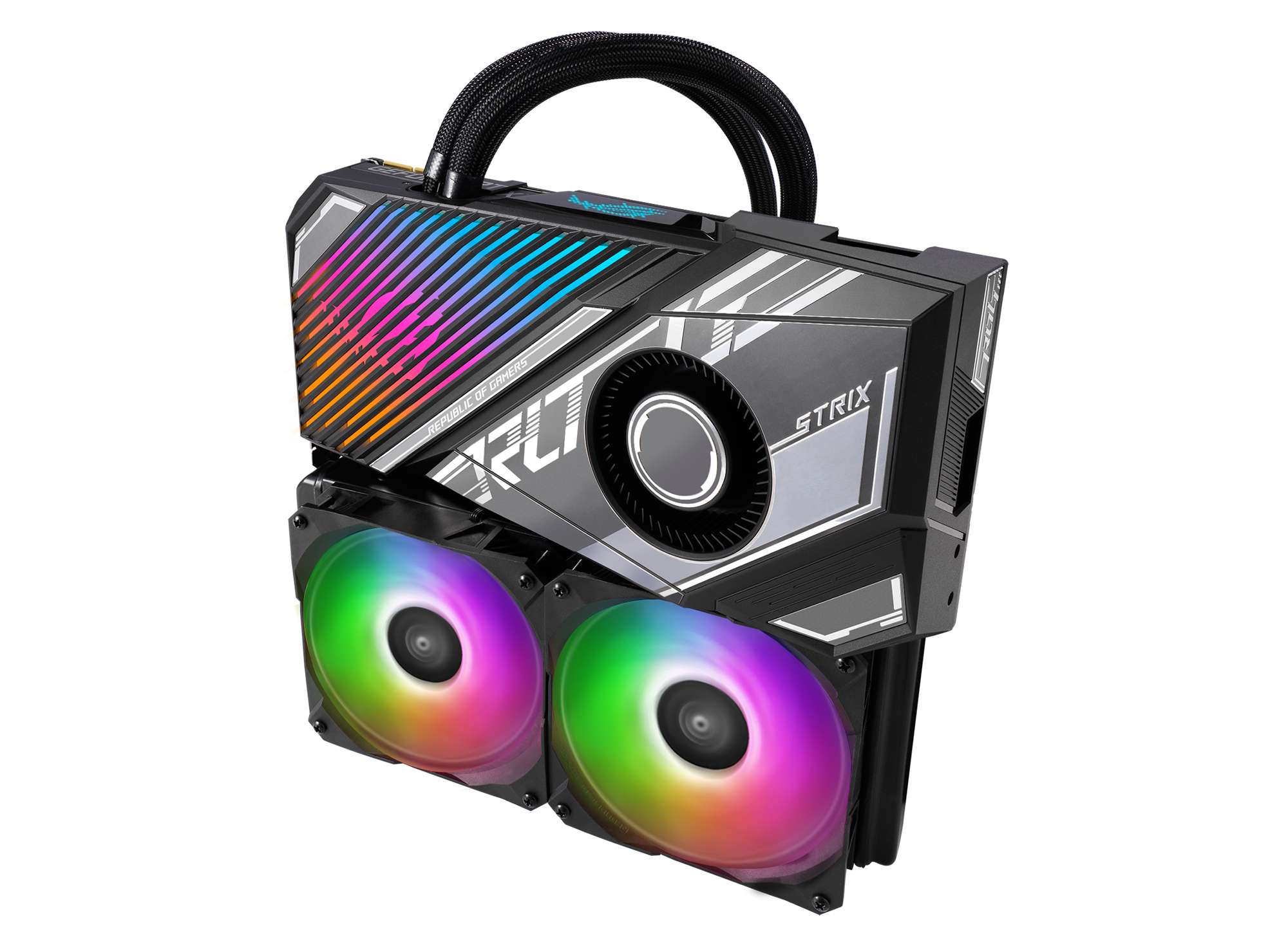 ASUS ROG-STRIX-LC-RTX3090TI-O24G-GAMING (90YV0HC0-M0NA00) (NVIDIA, Grafikkarte)
