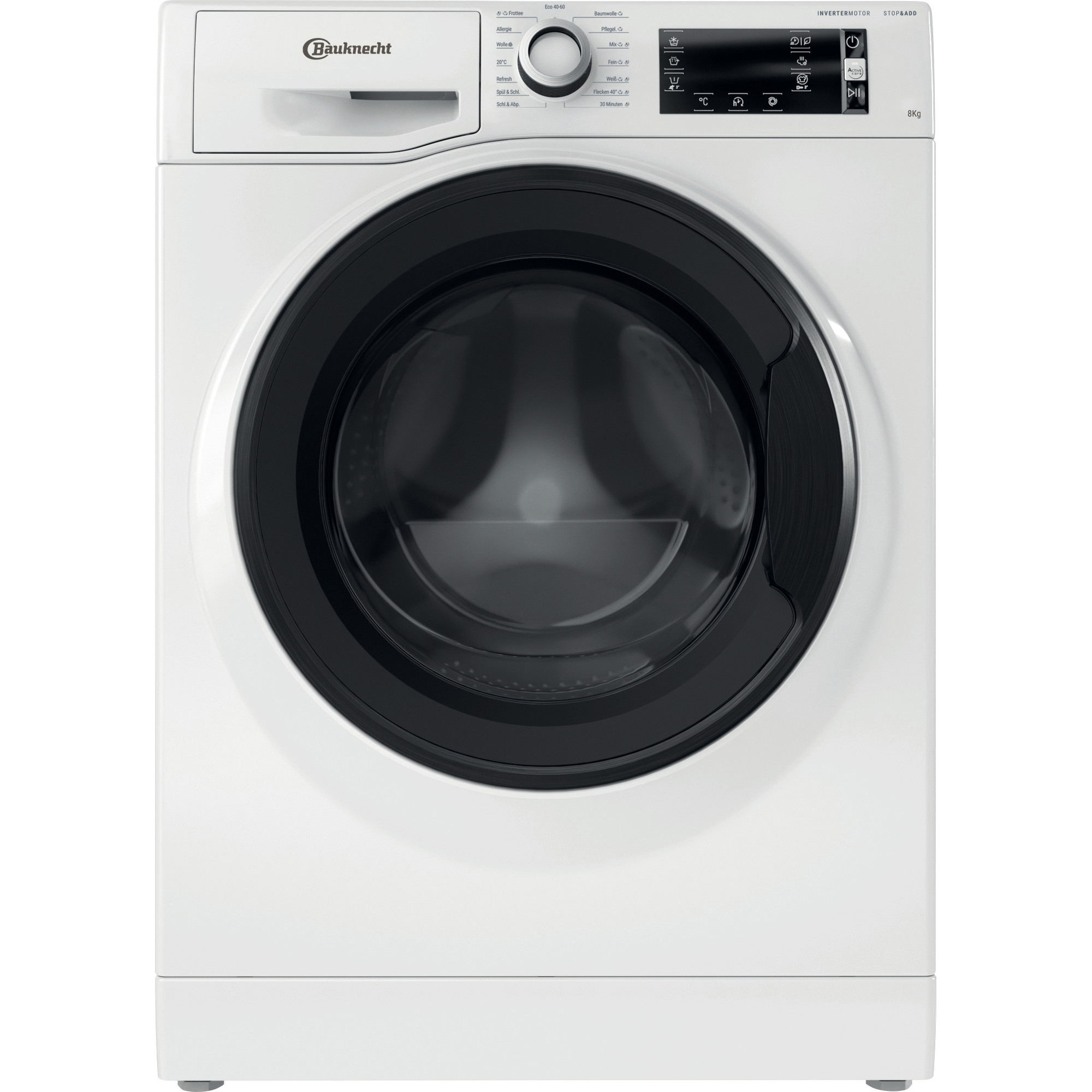 BAUKNECHT WM Sense 8A Waschmaschine (8 kg, 1351 U/Min., A)
