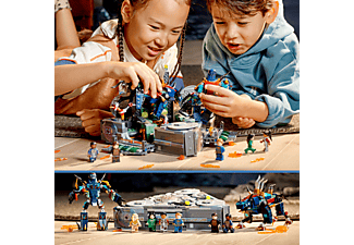 LEGO Marvel 76156 Aufstieg des Domo Bausatz, Mehrfarbig