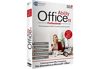 Ability Office 11 Professional (Code in a Box) - PC - Tedesco