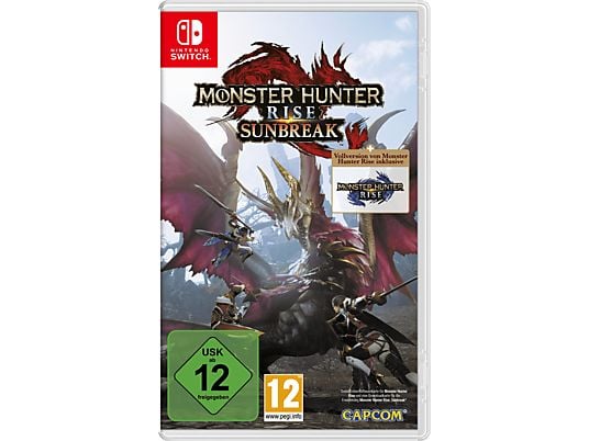 Monster Hunter Rise + Extension Sunbreak - Nintendo Switch - Allemand, Français, Italien