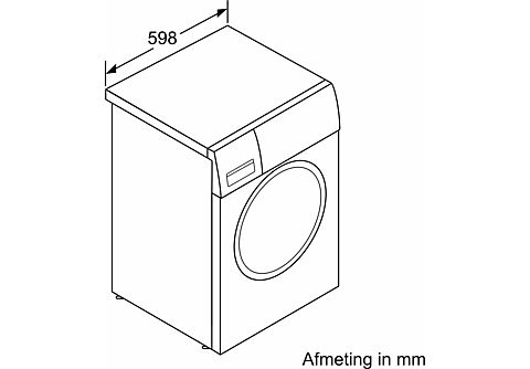 BOSCH Wasmachine voorlader A (WGG24403FG)