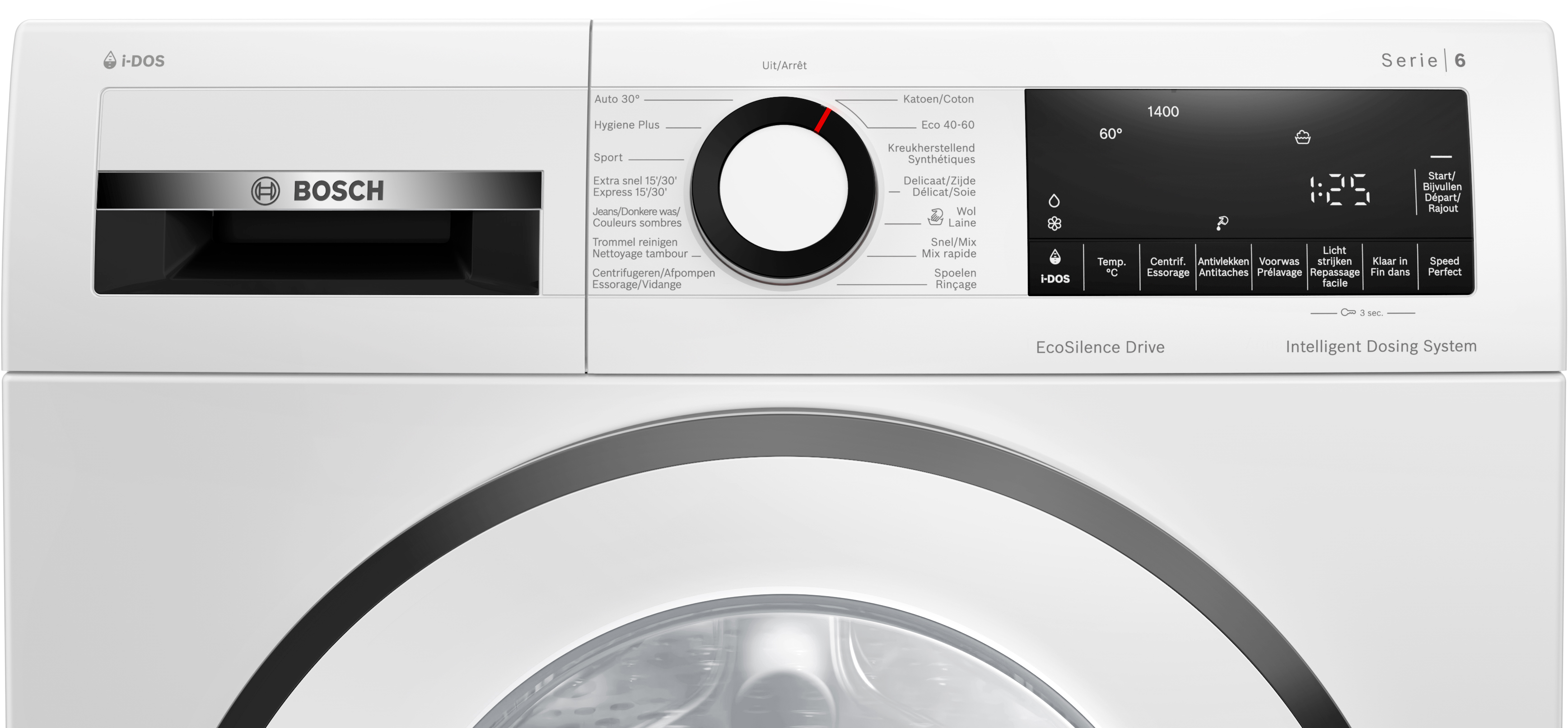 BOSCH Wasmachine voorlader i-DOS A (WGG244A3FG)
