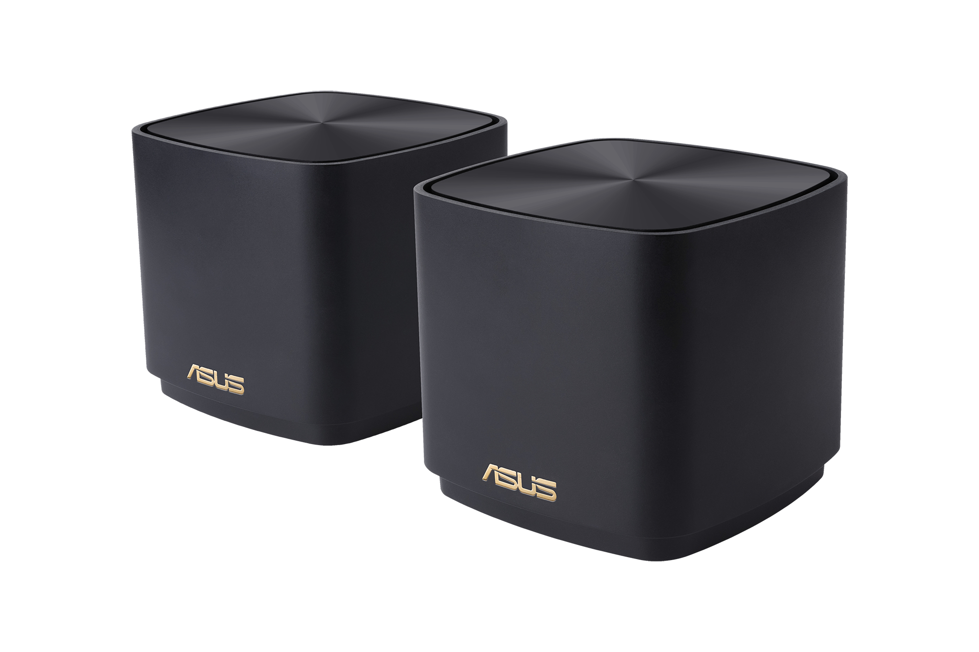 Router - ASUS 2 unidades ZenWifi AX Mini XD4, 1.201 Gbit/s, MU-MIMO, Gigabit Ethernet Tribanda (2,4 GHz/5 GHz/5 GHz), Negro