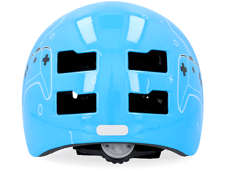 FISCHER 50620 BMX Kinder Plus Game (Fahrradhelm, 54 - 58 cm, Blau)