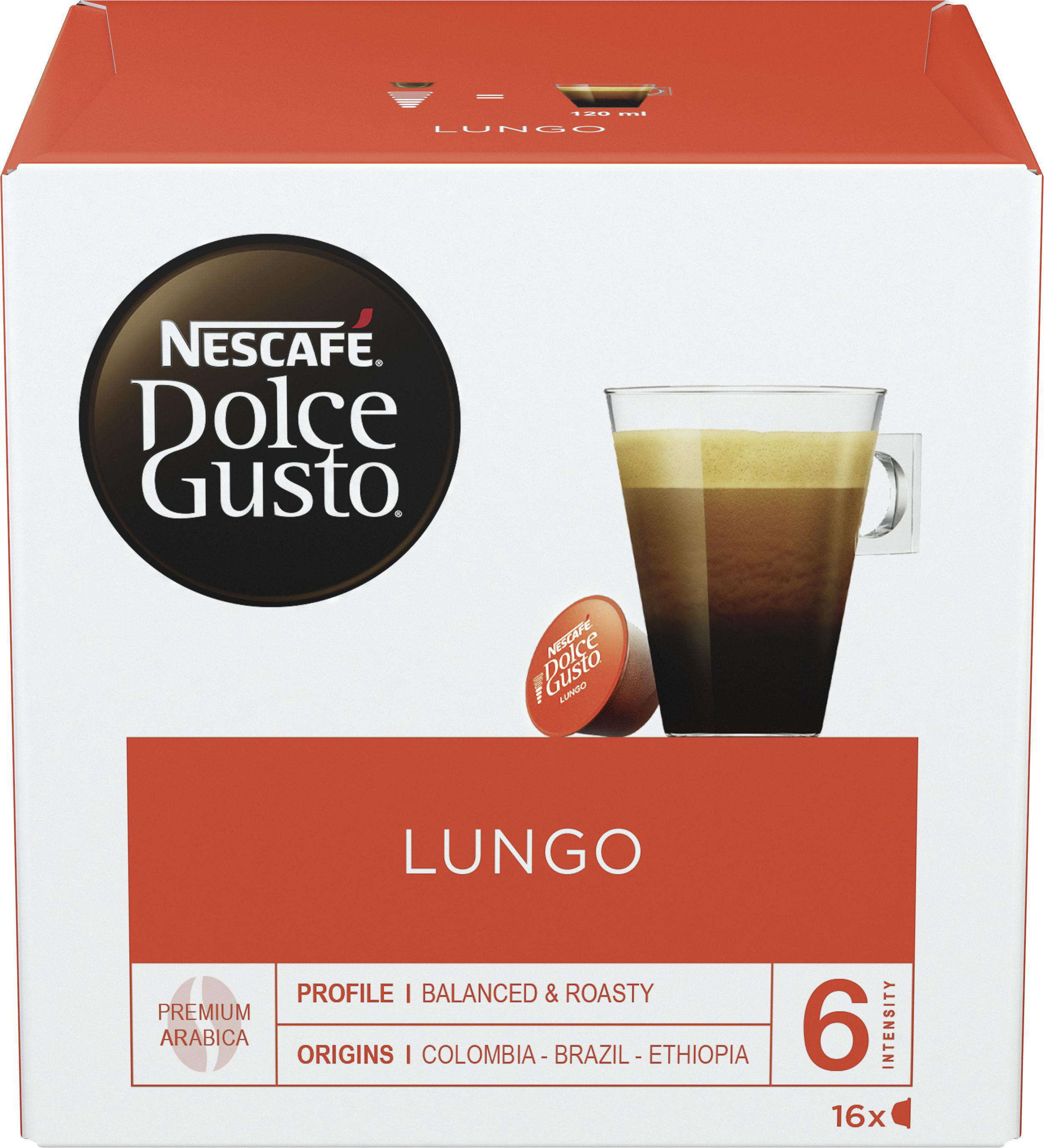 Lungo (NESCAFÉ® GUSTO Kaffeekapseln Gusto®) Dolce DOLCE