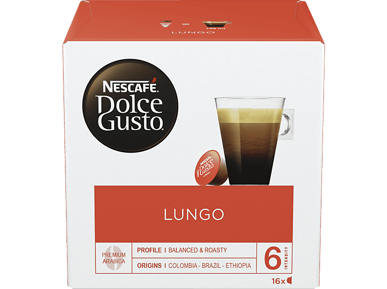DOLCE GUSTO Lungo Kaffeekapseln (NESCAFÉ® Dolce Gusto®) Lungo MediaMarkt