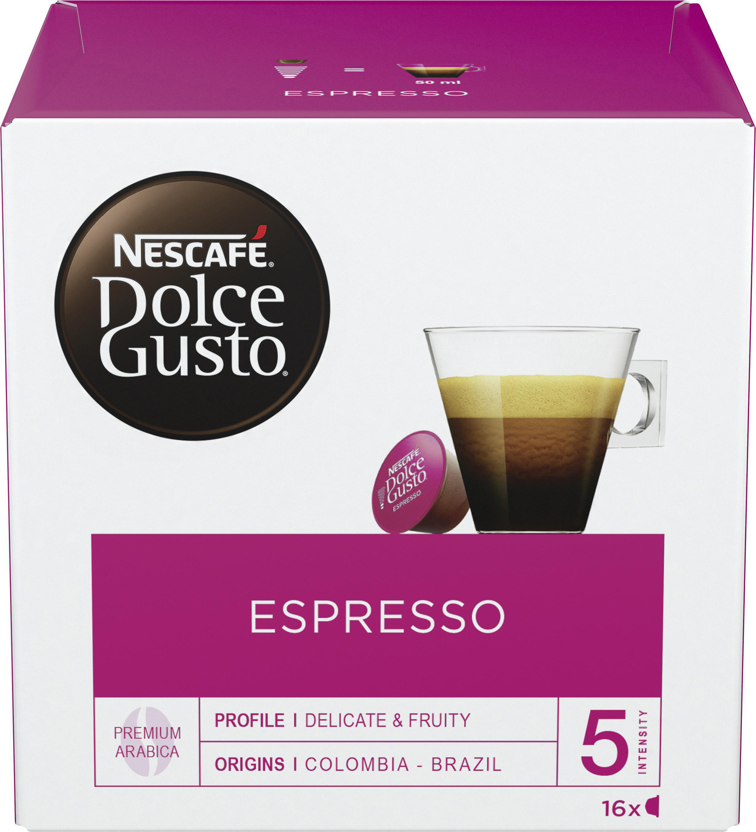 Espresso (NESCAFÉ® Kaffeekapseln Gusto®) Dolce GUSTO DOLCE