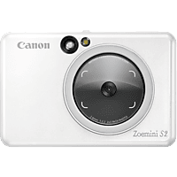 MediaMarkt Canon Inst Cam Zoemini S2 Pearl White aanbieding