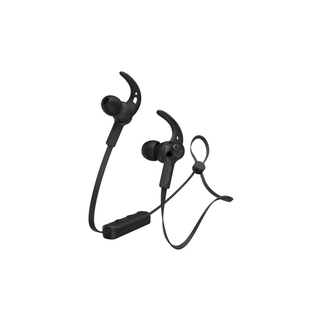 Schwarz Kopfhörer Freedom Run, HAMA Bluetooth In-ear