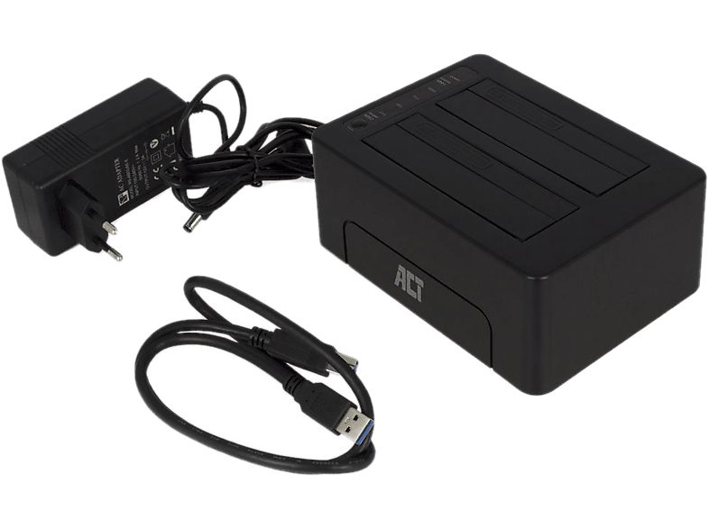 Act Harde Schijf Dockingstation Sata 2.5" & 3.5" Usb 3.2 (ac1504)