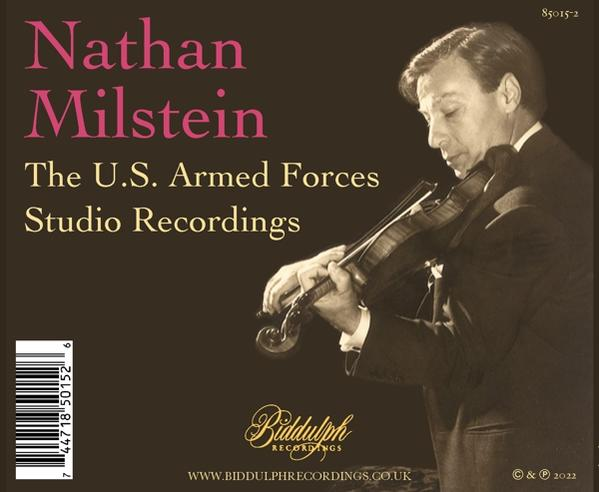 Nathan Milstein - Nathan Milstein: Armed Forces Studio Recordings  - (CD)