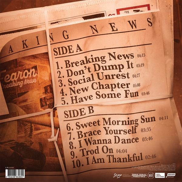 Clinton Fearon - Breaking News  - (Vinyl)