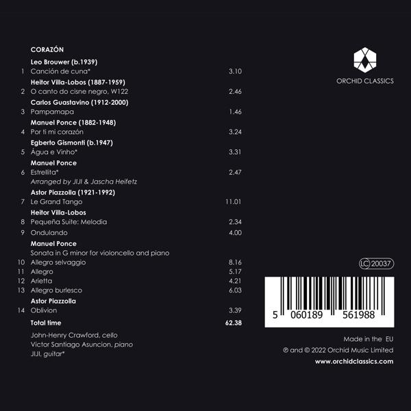 Crawford,John-Henry/Asuncion,Victor Santiago/JIJI - Corazon  - (CD)