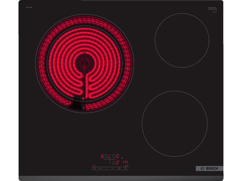 Bosch Vitrocerámica 60cm 3 Fuegos 5700w Negro - Pkm611bb8e con Ofertas en  Carrefour