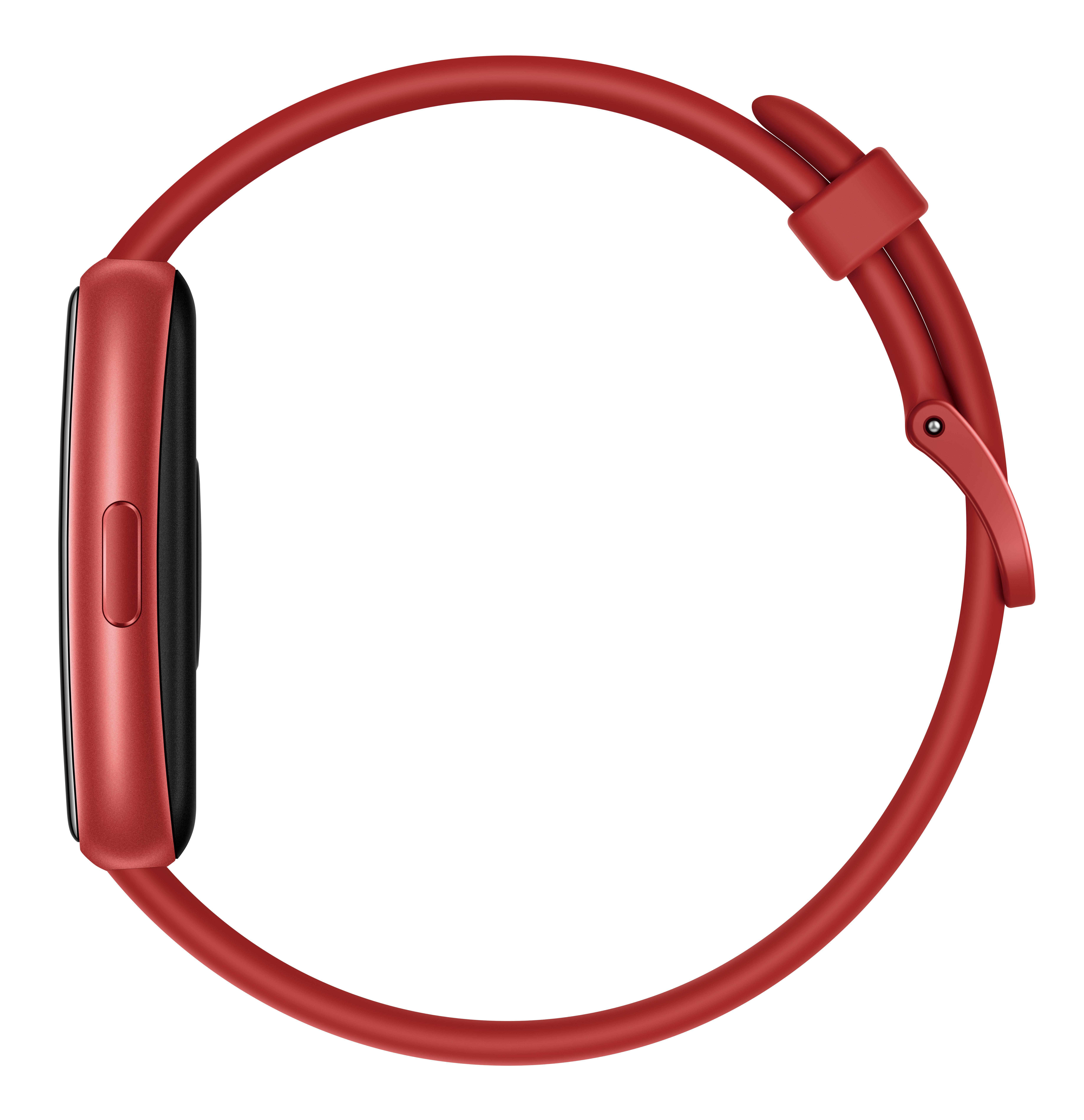 HUAWEI Band 7, Fitness Tracker, Unisex, Flame Red