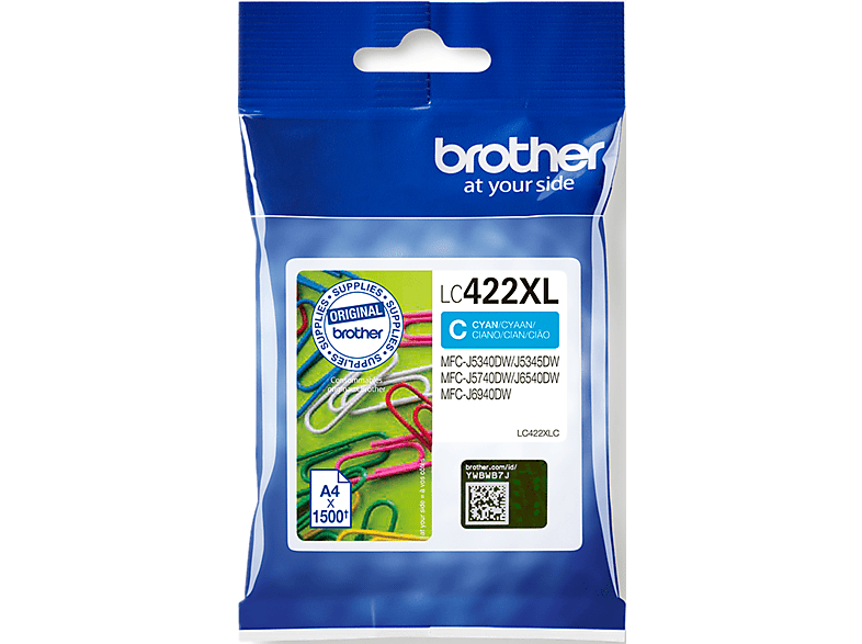 Brother Lc422xl Cyaan