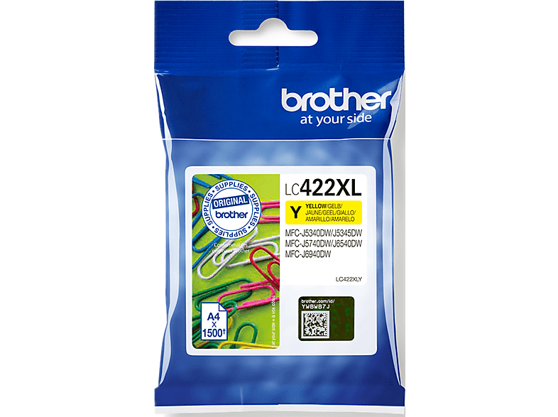 Brother Lc422xl Geel