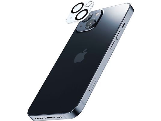 CELLULAR LINE CAMERALENSIPH13 - Protezione fotocamera (Adatto per modello: Apple iPhone 13/ 13 mini)