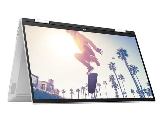HP Pavilion x360 15-er1524nz - Convertible 2 in 1 Laptop (15.6 ", 512 GB SSD, Natural Silver)