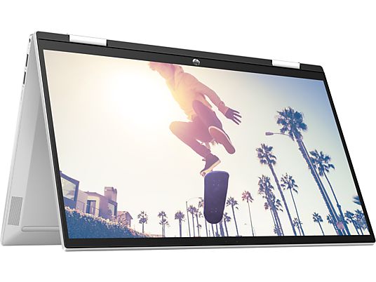 HP Pavilion x360 15-er1524nz - Ordinateur portable 2 en 1 convertible (15.6 ", 512 GB SSD, Natural Silver)