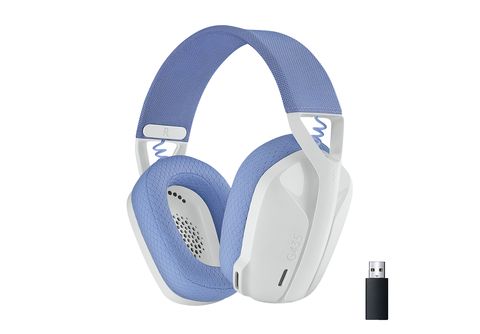 Over-ear Handy, Gaming-Headset LIGHTSPEED PC, Weiß kabelloses, | LOGITECH G435 PS5 Dolby Atmos, PS4, mit MediaMarkt Bluetooth Kompatibel und