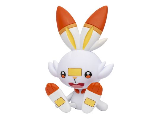 JAZWARES Pokémon : Flambino (10 cm) - Figurine de collection (Blanc/orange/jaune)