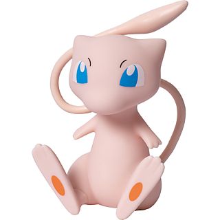 JAZWARES Pokémon : Mew (10 cm) - Figurine de collection (Rose/bleu/orange)