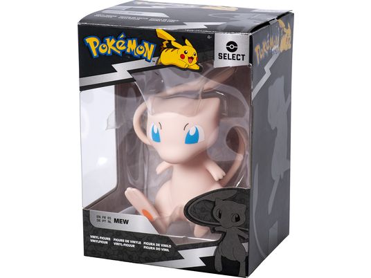 JAZWARES Pokémon : Mew (10 cm) - Figurine de collection (Rose/bleu/orange)