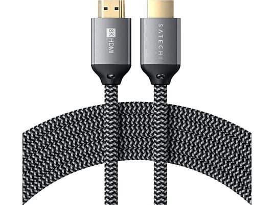 SATECHI ST-8KHC2MM - Cavo HDMI, 2 m, Grigio