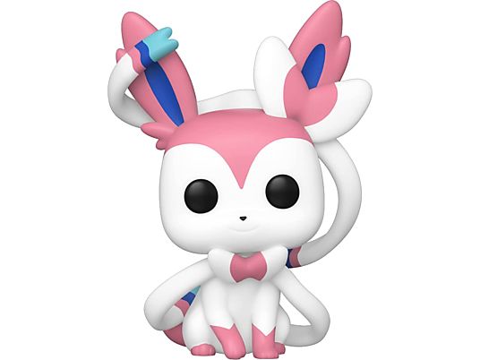 FUNKO POP! Games: Pokémon - Nymphali - Figurine de collection (Blanc/rose/bleu)