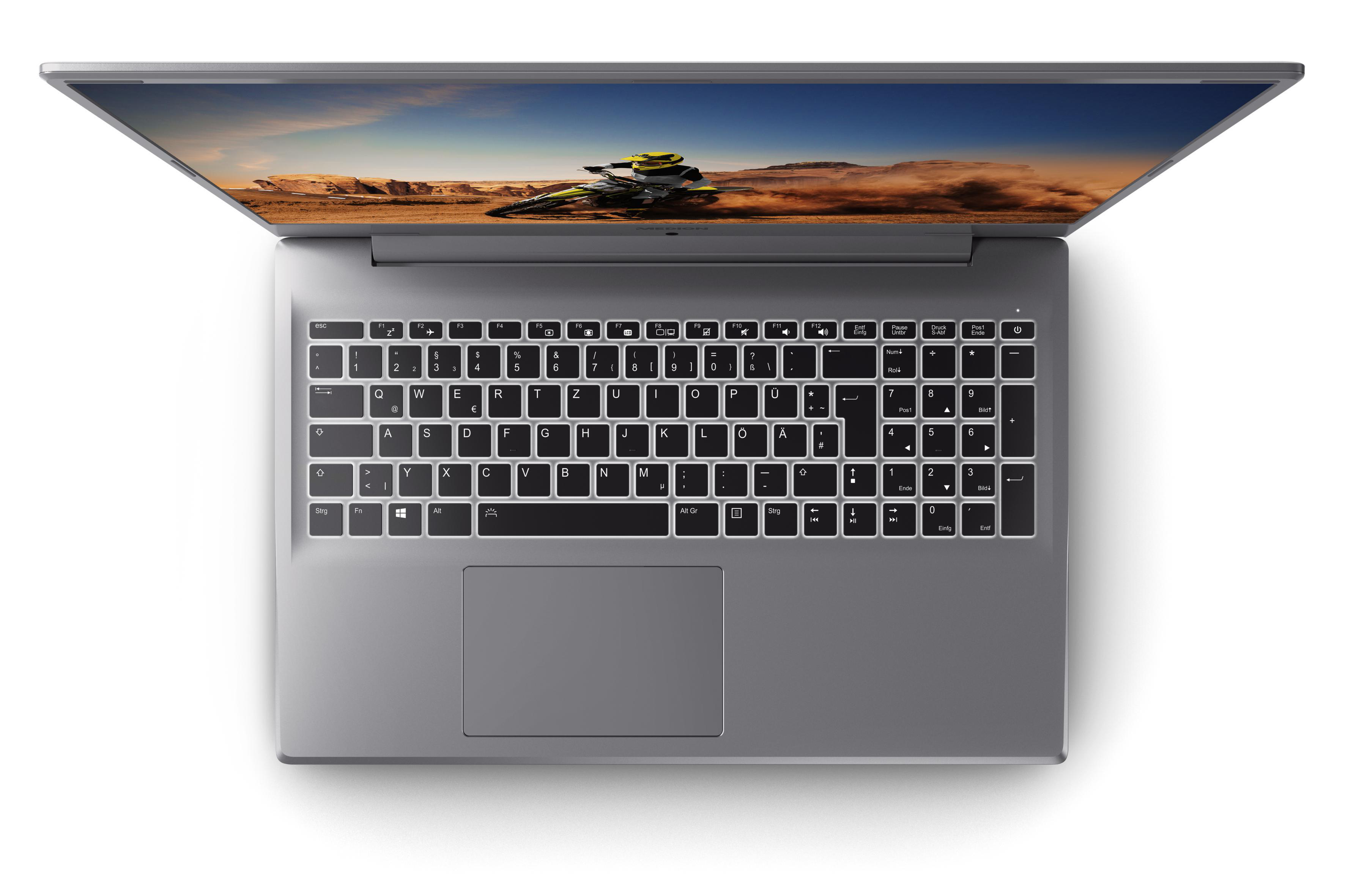 MEDION AKOYA® S17403 (MD62440) - 17,3 Zoll - Intel® Core™ i7 i7-10510U - 8 GB - 1 TB - Intel® UHD Graphics - Windows 11 Home