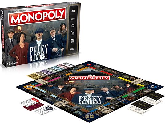 HASBRO Monopoly: Peaky Blinders (francese) - Gioco da tavolo (Multicolore)