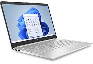 HP Notebook 15s-fq5904ng Laptop, i5-1235U, 8GB RAM, 512GB SSD, 15 Zoll Full-HD, Win11 Home, Natursilber