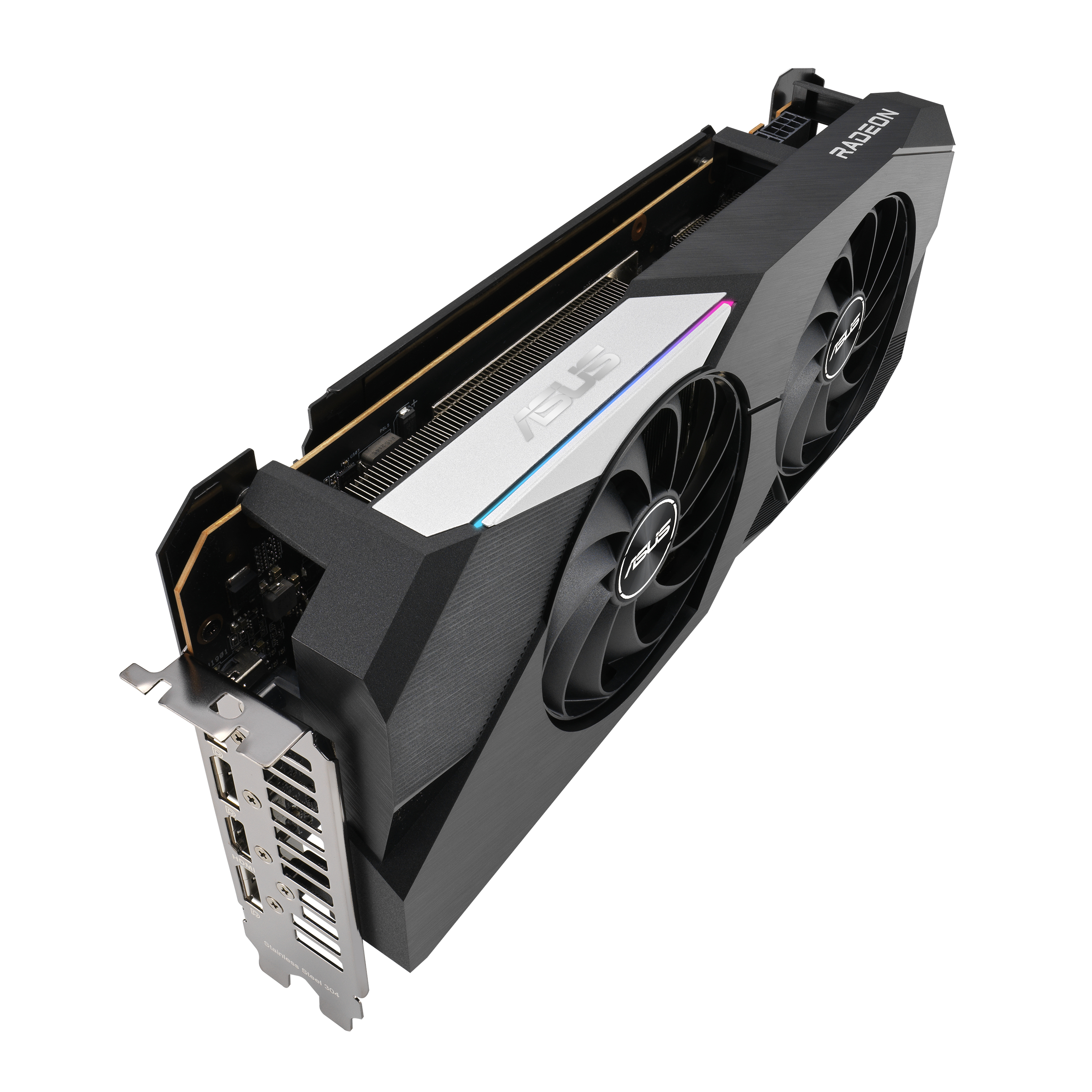 ASUS Radeon Dual RX6750XT O12G (90YV0HK0-M0NA00) (AMD, Grafikkarte)