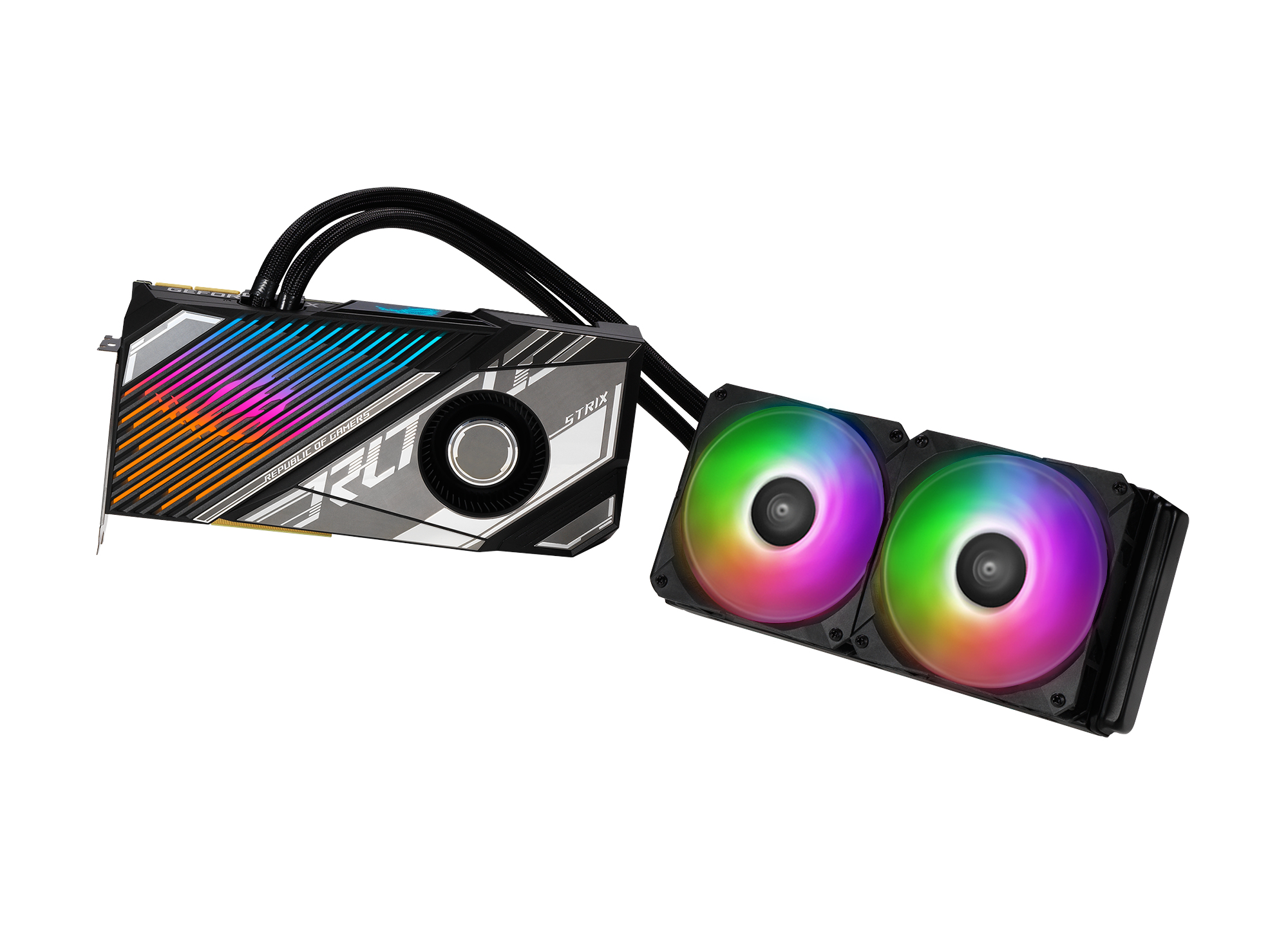 ASUS Nvidia ROG Strix LC-RTX3090TI 24G GAMING (90YV0HC2-M0NA00) (NVIDIA, Grafikkarte)