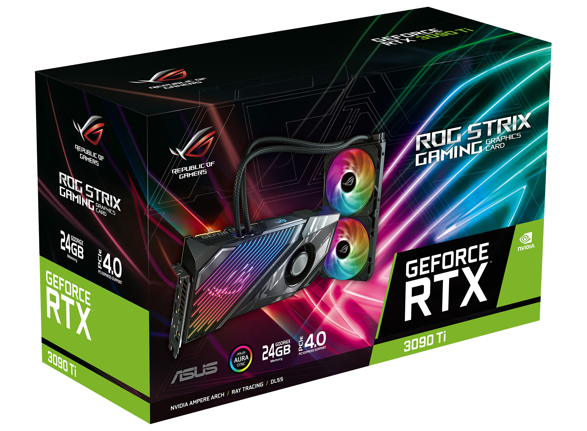 ASUS Nvidia ROG Strix LC-RTX3090TI 24G GAMING (90YV0HC2-M0NA00) (NVIDIA, Grafikkarte)