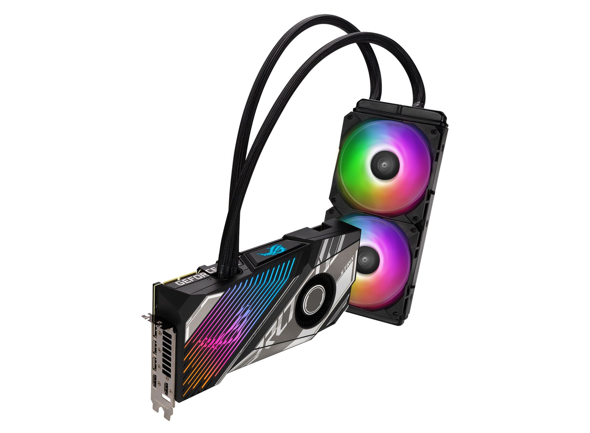 ASUS Nvidia ROG Strix LC-RTX3090TI 24G GAMING (90YV0HC2-M0NA00) (NVIDIA, Grafikkarte)