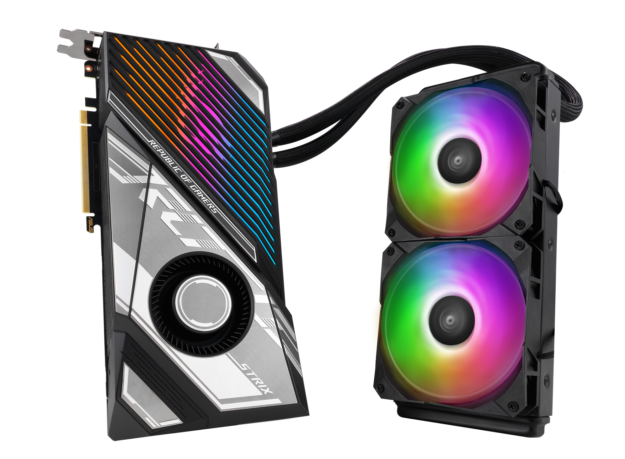 ASUS Nvidia ROG Strix LC-RTX3090TI 24G GAMING (90YV0HC2-M0NA00) (NVIDIA, Grafikkarte)