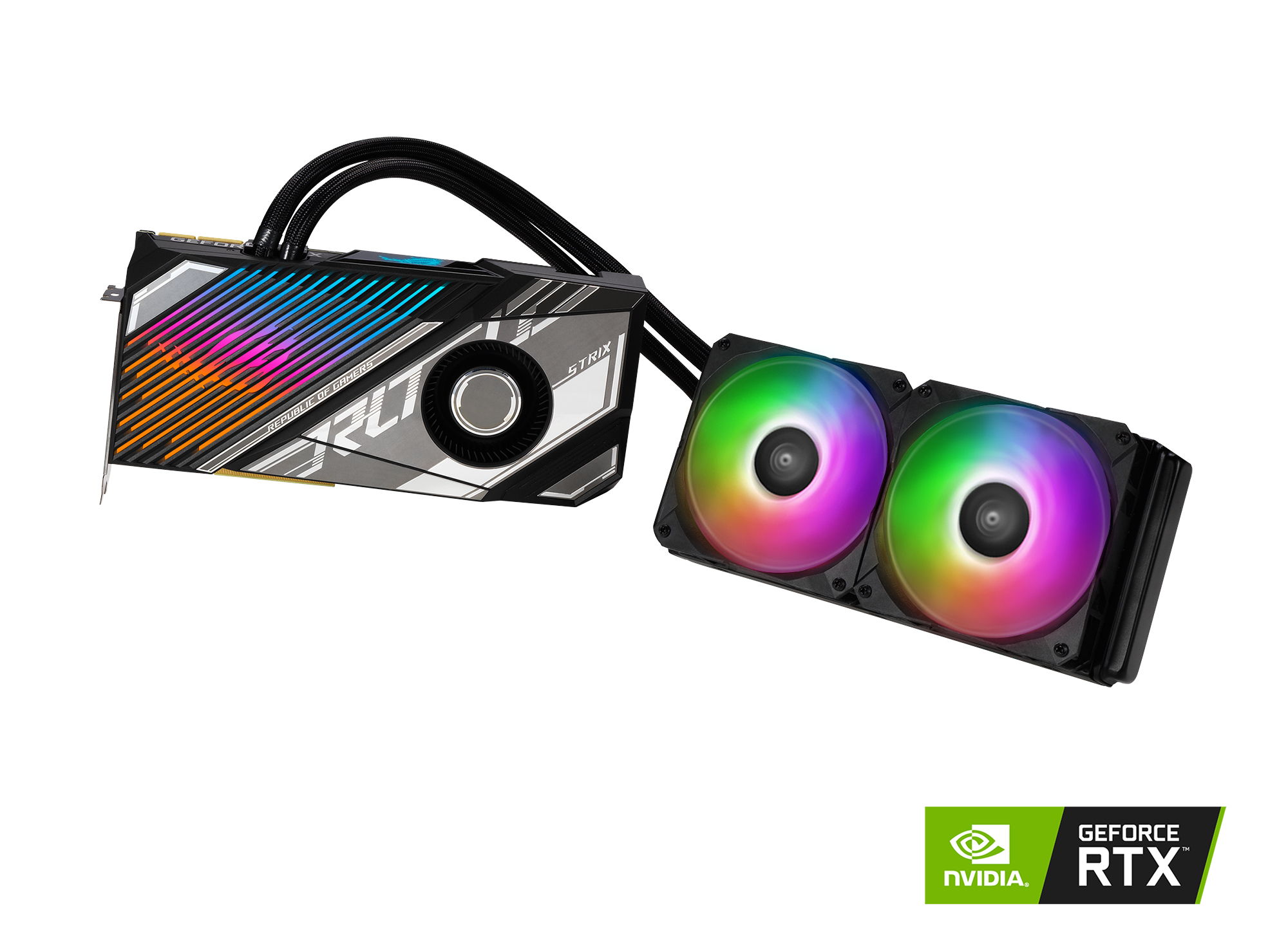 ASUS Nvidia ROG Strix LC-RTX3090TI 24G GAMING (90YV0HC2-M0NA00) (NVIDIA, Grafikkarte)