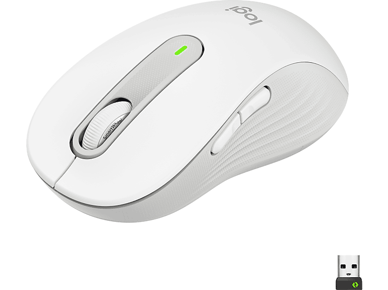 Logitech Wireless Muis Signature M650 L Gebroken Wit (910-006238)