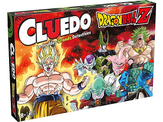 WINNING MOVES Cluedo : Dragon Ball Z (français) - Jeu de plateau (Multicolore)