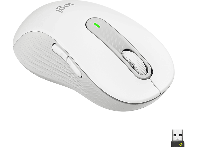 Logitech Wireless Muis Signature M650 L Left Gebroken Wit (910-006240)